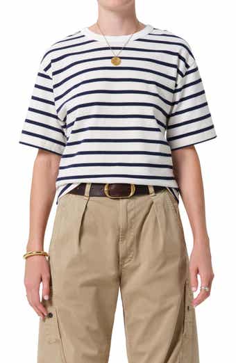 Goldie Stripe Cotton T-Shirt