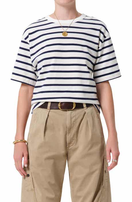 Goldie Stripe Cotton T-Shirt