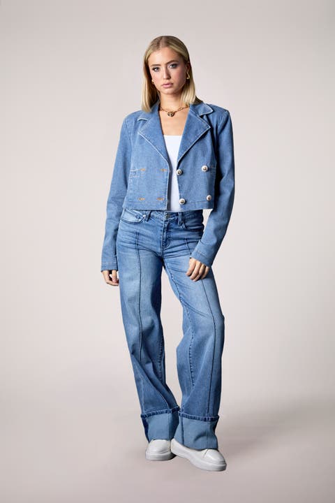 Olivia Cropped Recycled Blazer