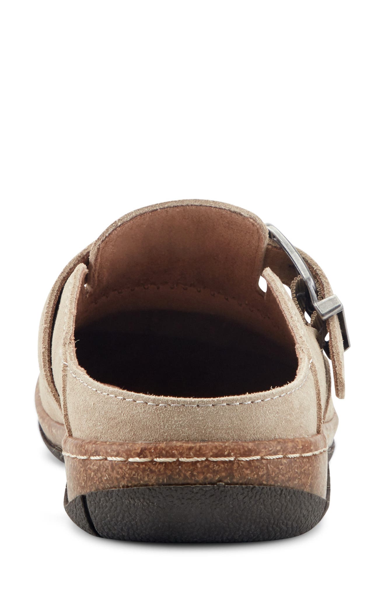 Eileen Suede Clog, Alternate, color, TAUPE