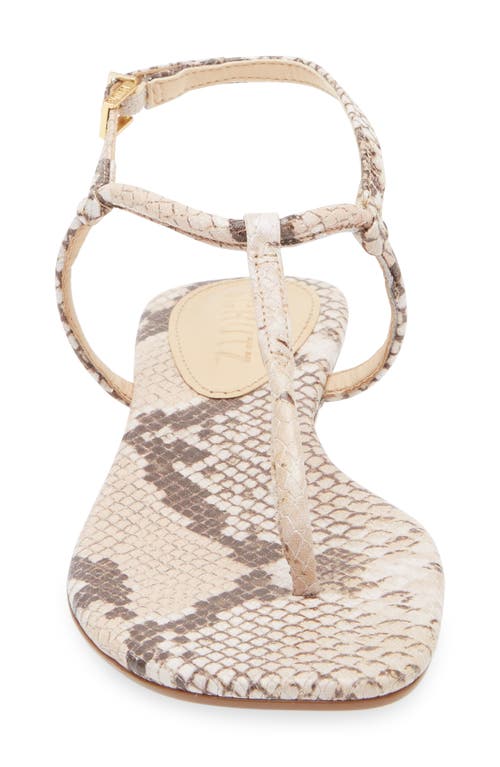 Shop Schutz Elsha Slingback Sandal In Beige Latte