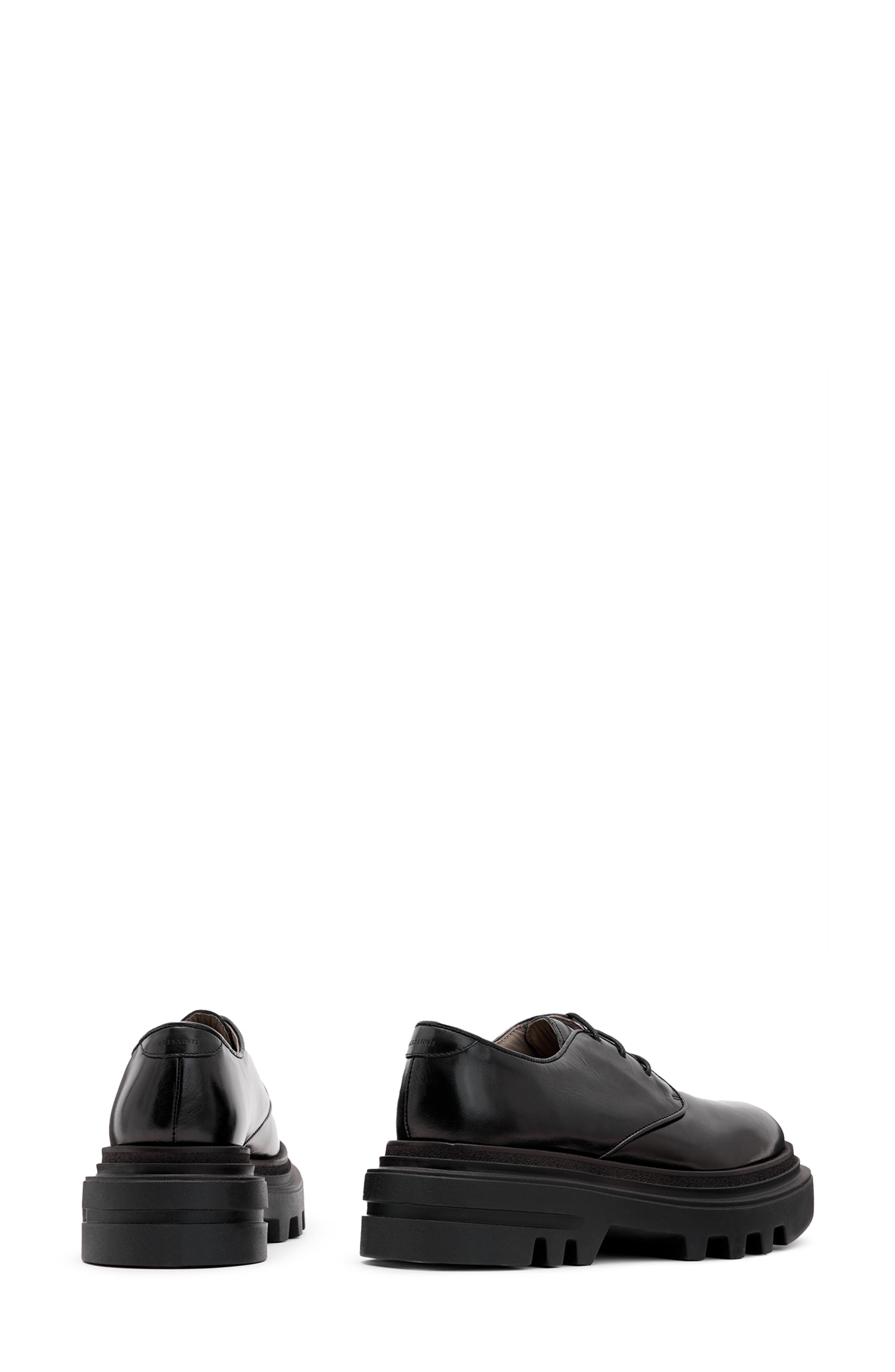 AllSaints Alexia Lug Sole Derby, Alternate, color, 