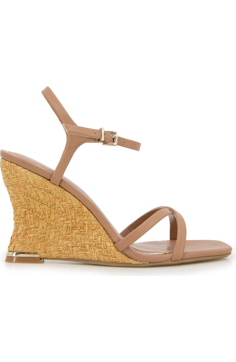 Kenneth Cole New York Freya Wedge Sandal, Alternate, color, Classic Tan