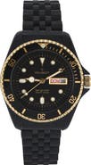 Peugeot Sport Day Date Rotating Bezel Bracelet Watch- 40MM