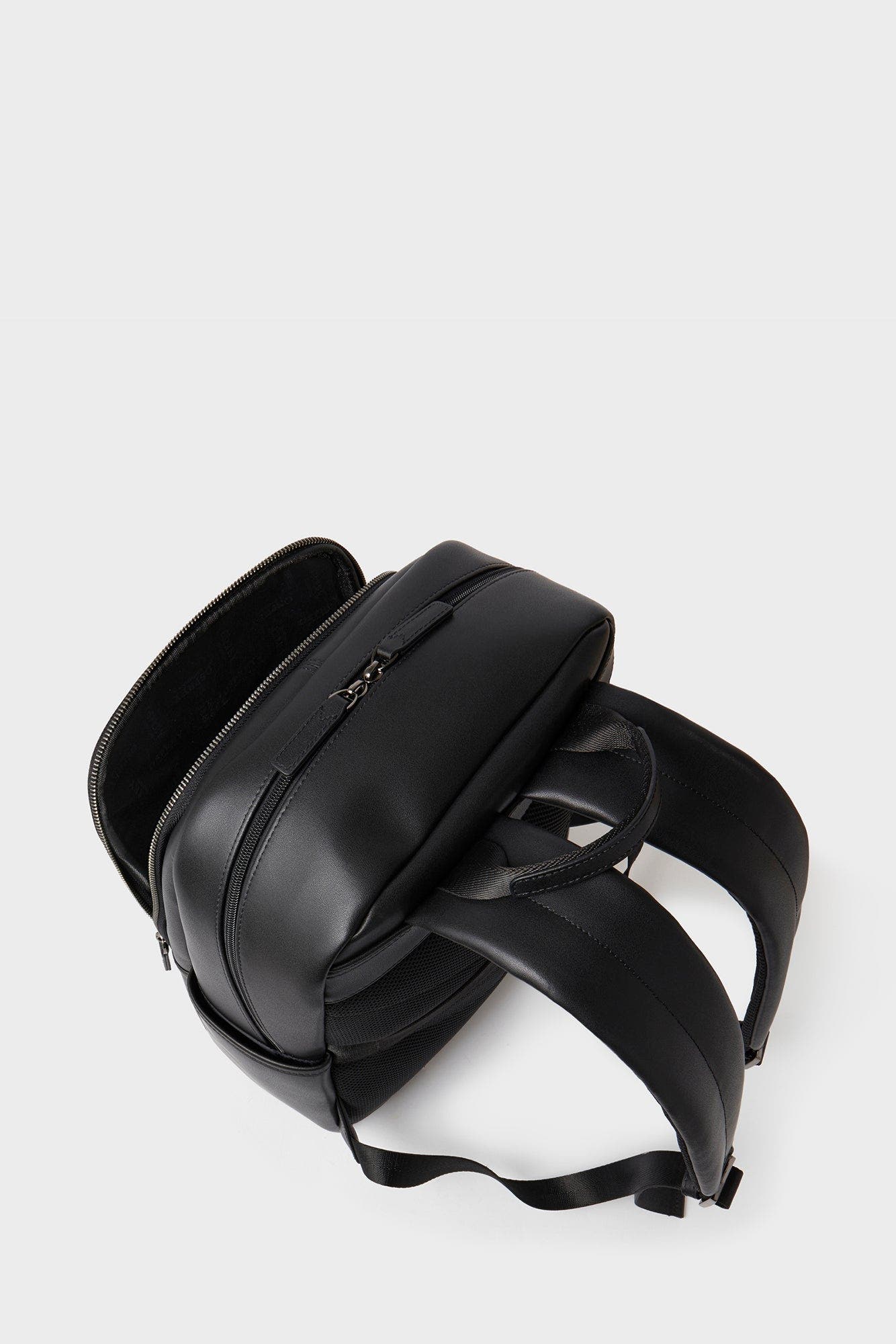 Osprey London The Hudson Leather Backpack, Alternate, color, Black