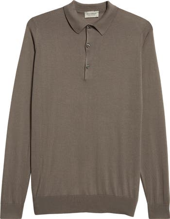 ★JOHN SMEDLEY★Bradwell ポロニット John Smedley Bradwell Cotton Sweater | Nordstrom