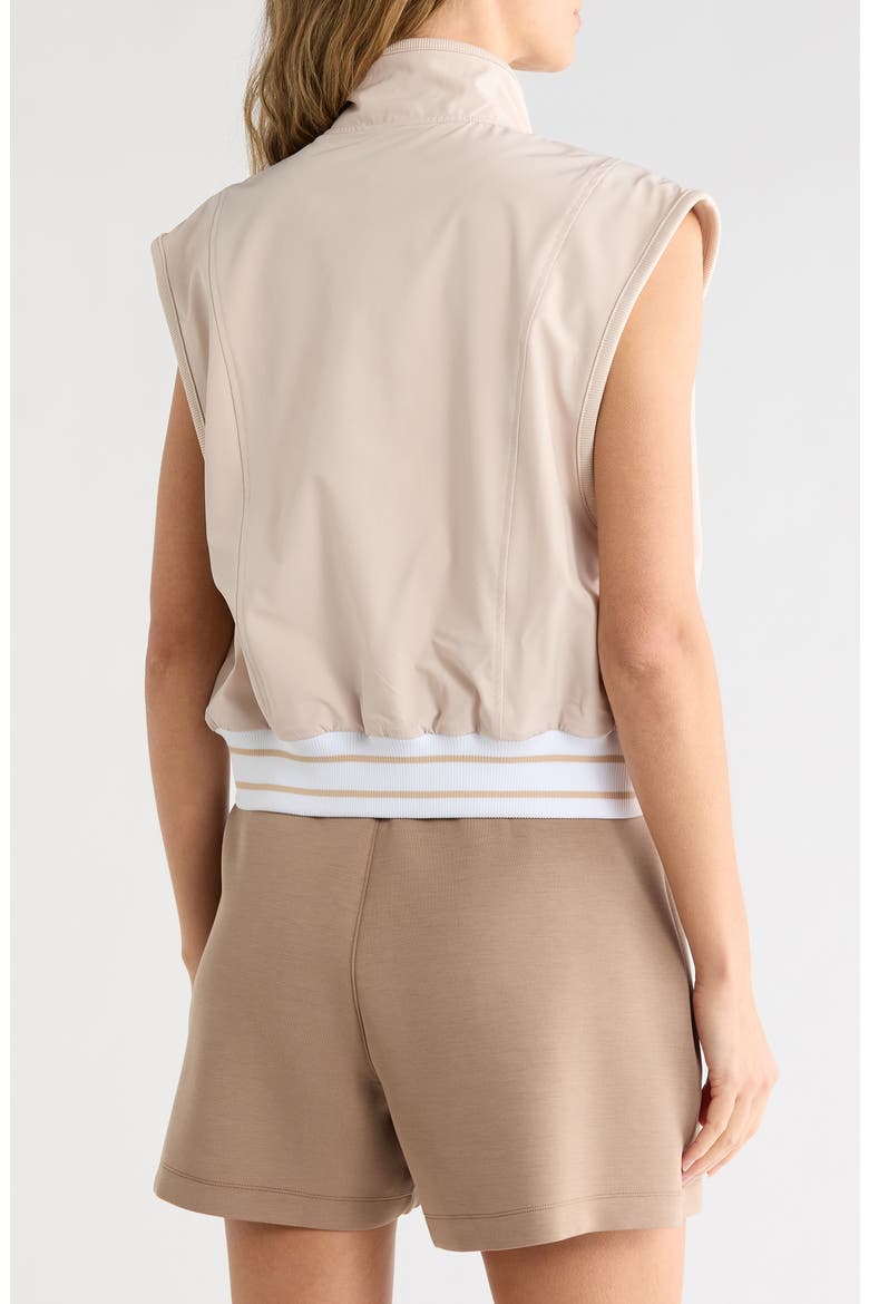 Fleece Inside Club Vest, Alternate, color, MIST SAND