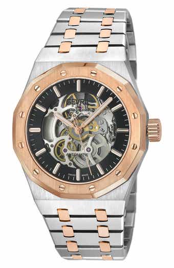 GEVRIL Gotham Bracelet Watch, 41mm