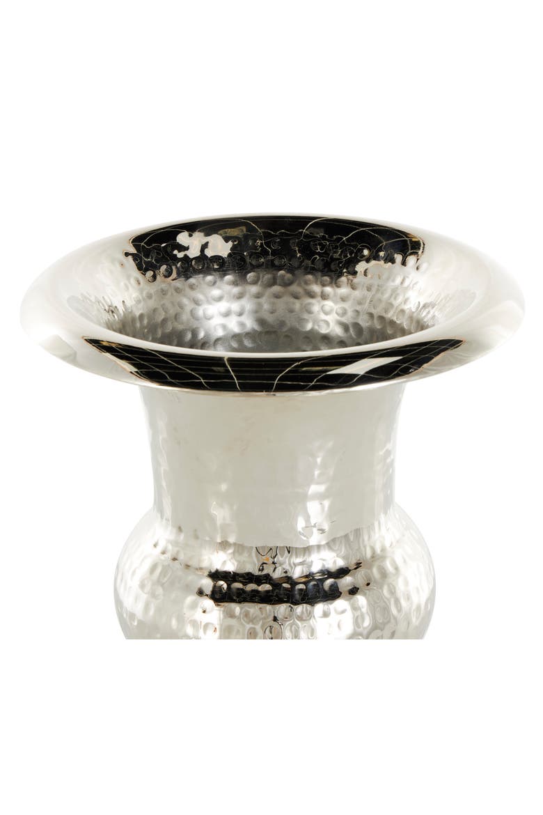 Metal Vase, Alternate, color, SILVER
