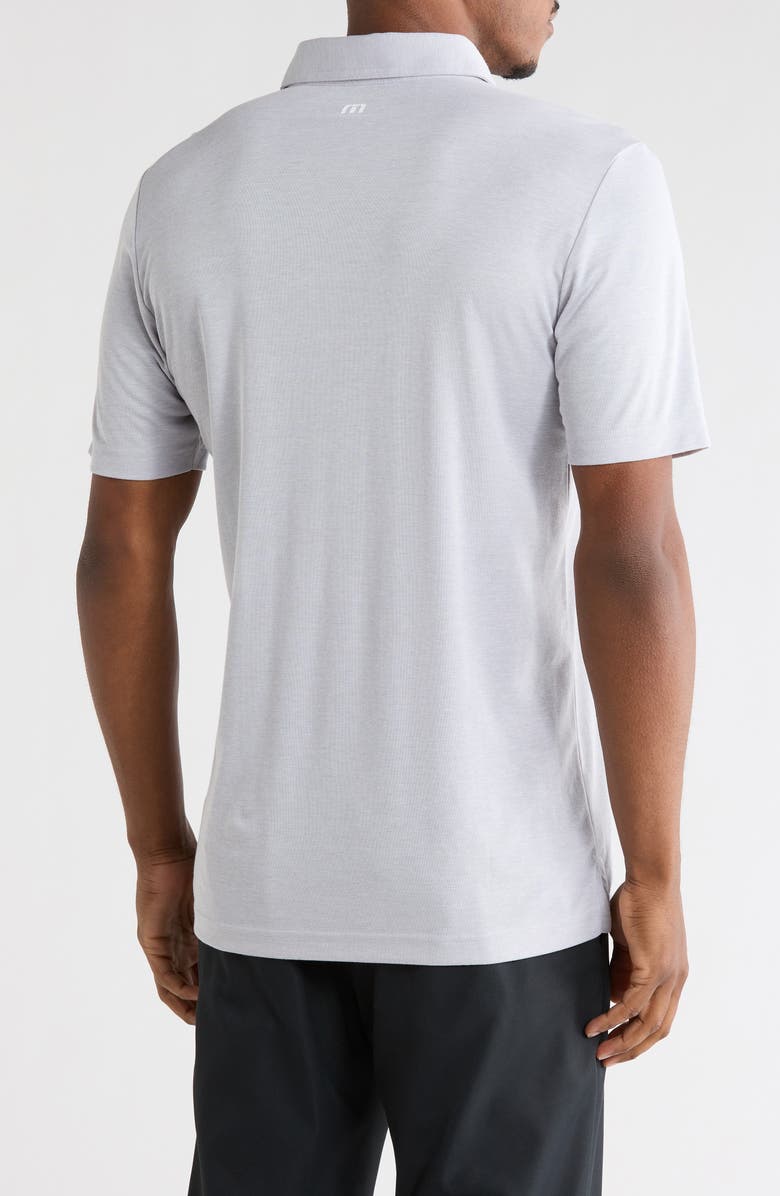 TravisMathew San Francisco Giants Playoff Pitch Polo, Alternate, color, Heather Grey
