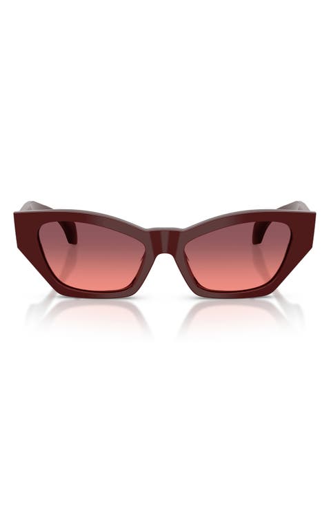 53mm Cat Eye Sunglasses