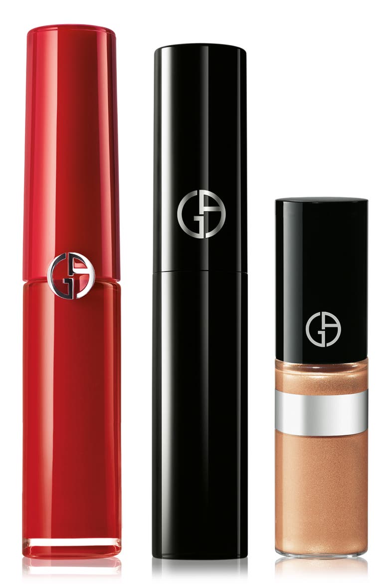 Giorgio Armani Travel Size Lip Maestro Liquid Lipstick Set-$53 Value, Main, color, NO COLOR