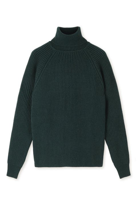 Oslo Merino Wool High Neck Sweater