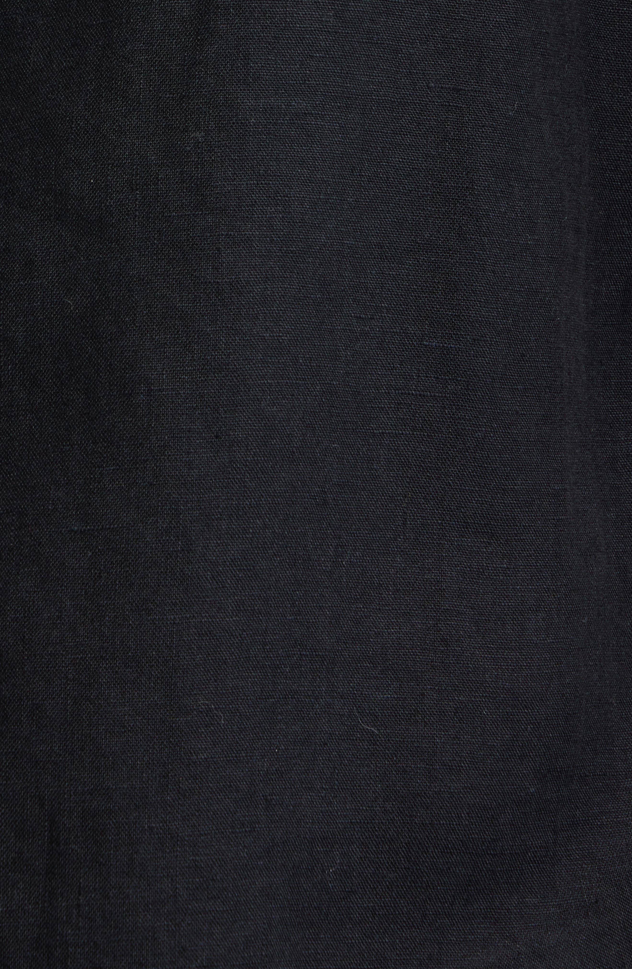 Мужские рубашки Nordstrom Short Sleeve Linen Button-Up Shirt — фото 6