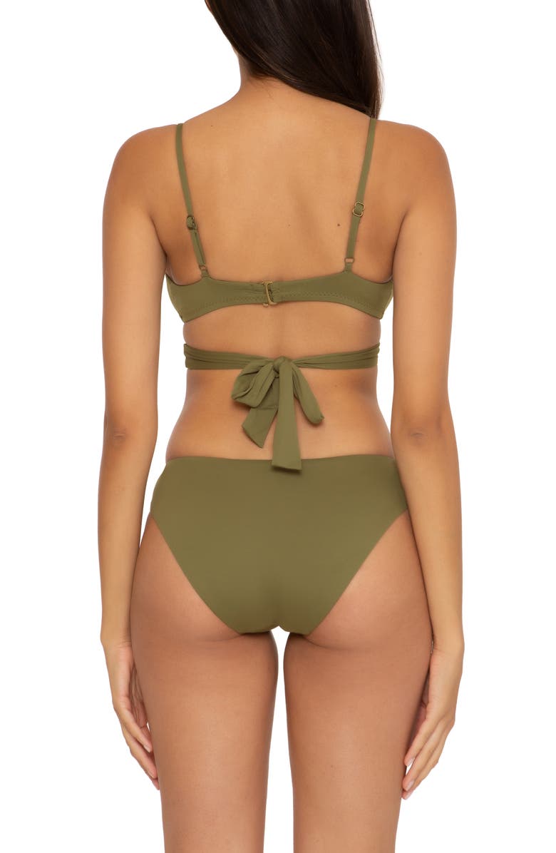 Becca Color Code Side Twist Hipster Bikini Bottoms, Alternate, color,