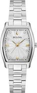 BULOVA Tonneau Diamond Accent Bracelet Watch, 26mm