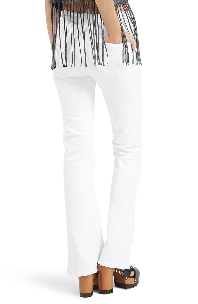 Topshop Jamie Flare Jeans, Alternate, color,