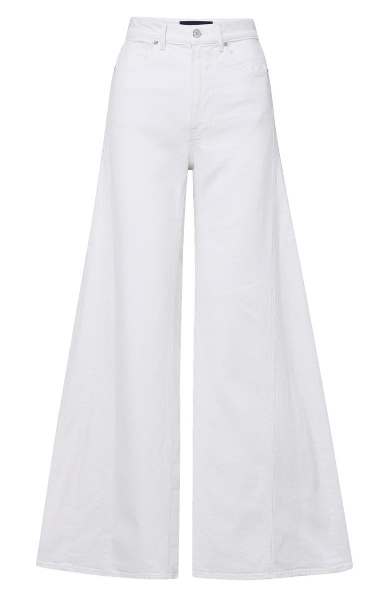 Veronica Beard Vicki Extra Wide Leg Jeans, Alternate, color, White