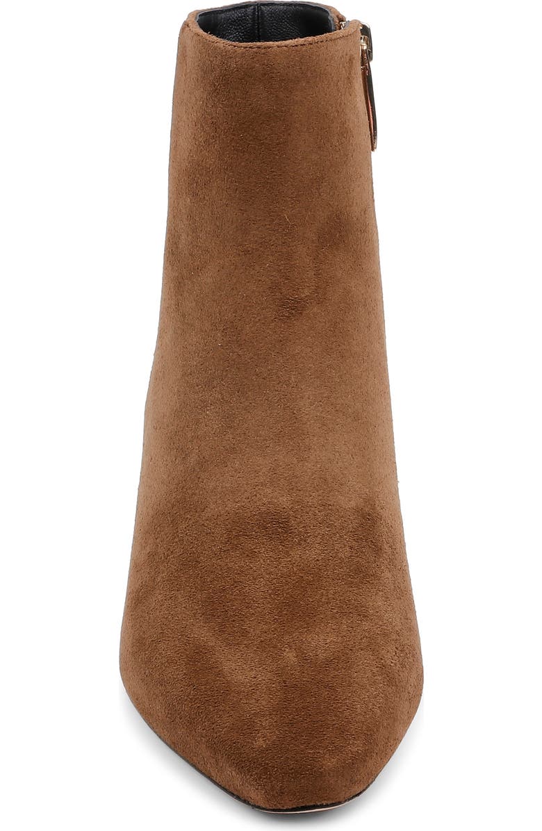 L'AGENCE Melanie Bootie, Alternate, color, Caramel Suede