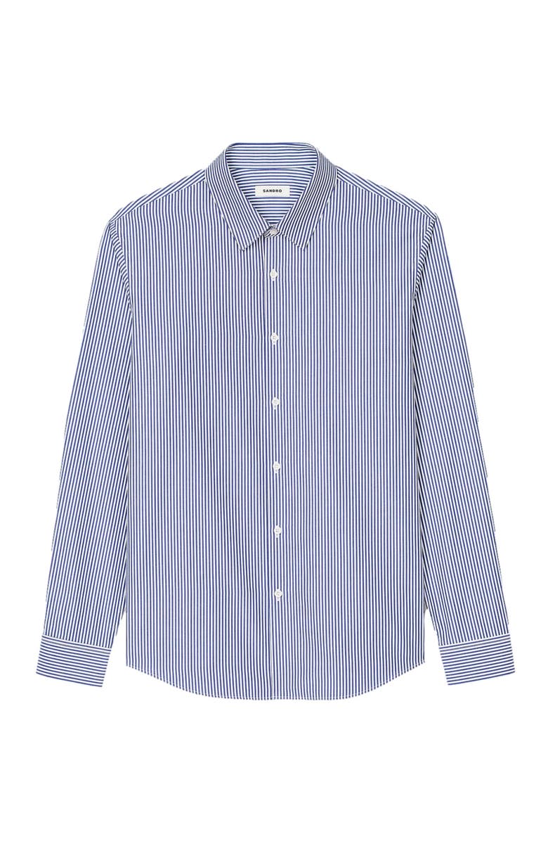 SANDRO Striped shirt, Alternate, color, 