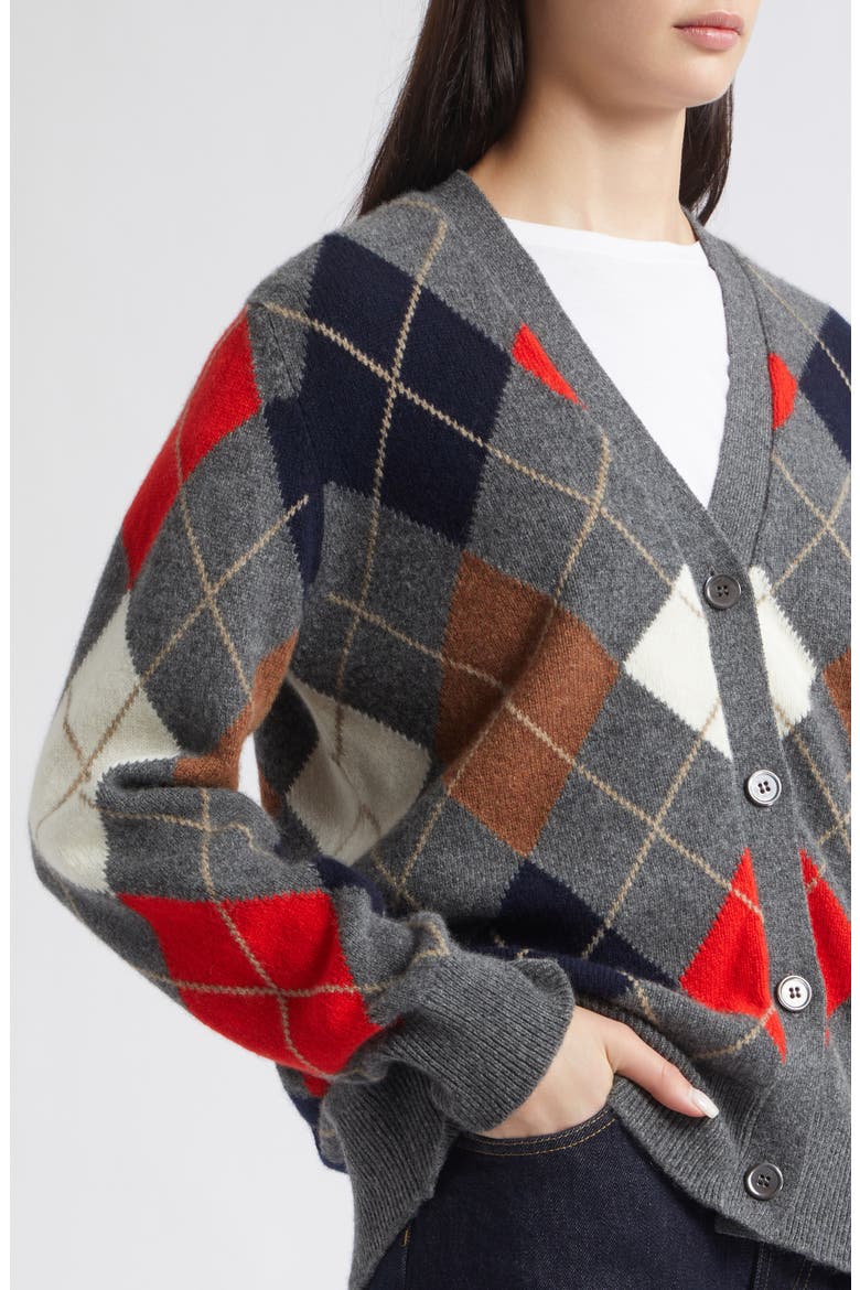 Ava Argyle Cardigan, Alternate, color, DERBY GREY