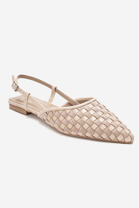 Chanda Pointed Toe Woven Sandal