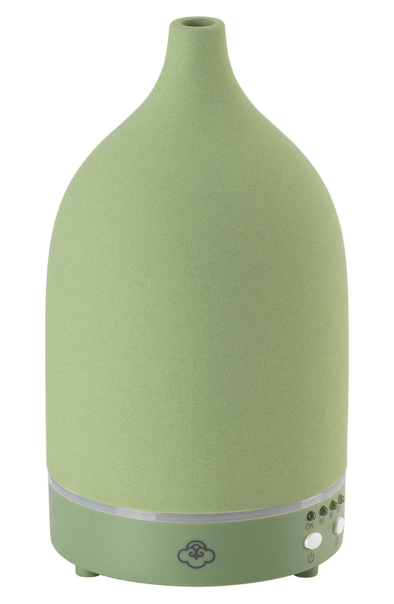 SERENE HOUSE Vapor Ceramic Ultrasonic Diffuser, Alternate, color, Green