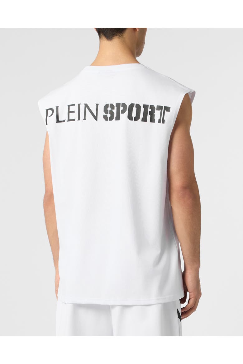 Tanktop Scratch Men, Alternate, color, white