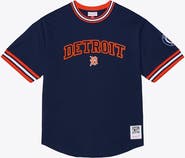 Mitchell & Ness Men's Mitchell & Ness Navy Detroit Tigers Wild Pitch Ringer T-Shirt