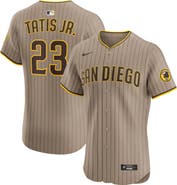 Nike Men's Nike Fernando Tatis Jr. Sand San Diego Padres Alternate Elite Jersey
