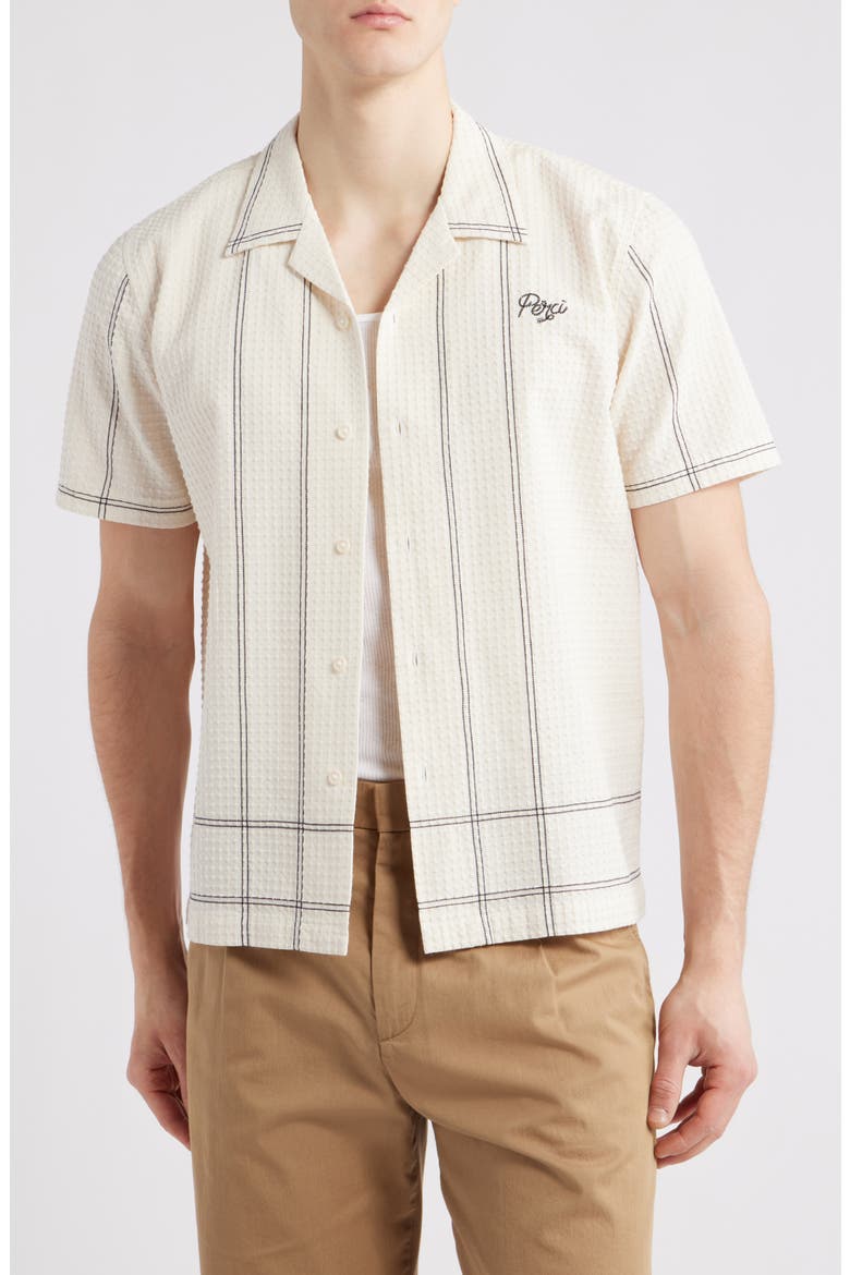 Sicily Camp Shirt, Main, color, ECRU
