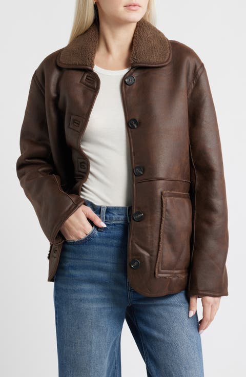 Faux Shearling Jacket