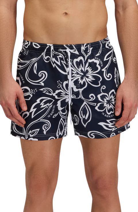Print Swim Trunks