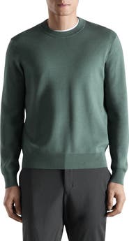 MANGO Comfort Stretch Jersey Sweater