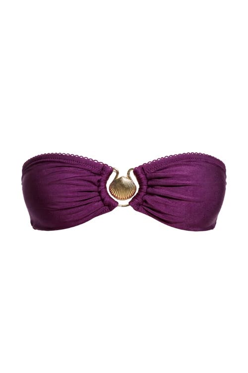 Ivy Swimwear Violetta Bikini Top in Purple at Nordstrom, Size Large
