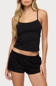 EDIKTED Cataleya Stretch Cotton Camisole