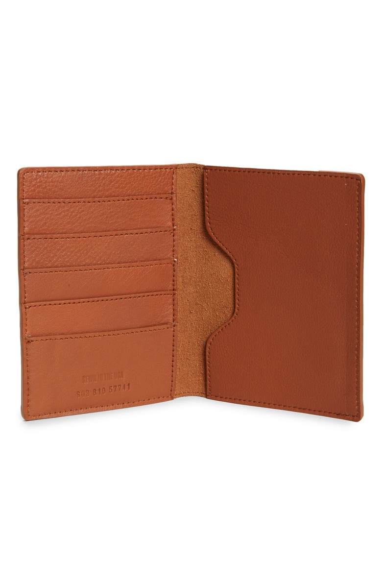 Shinola Leather Passport Wallet, Alternate, color, 