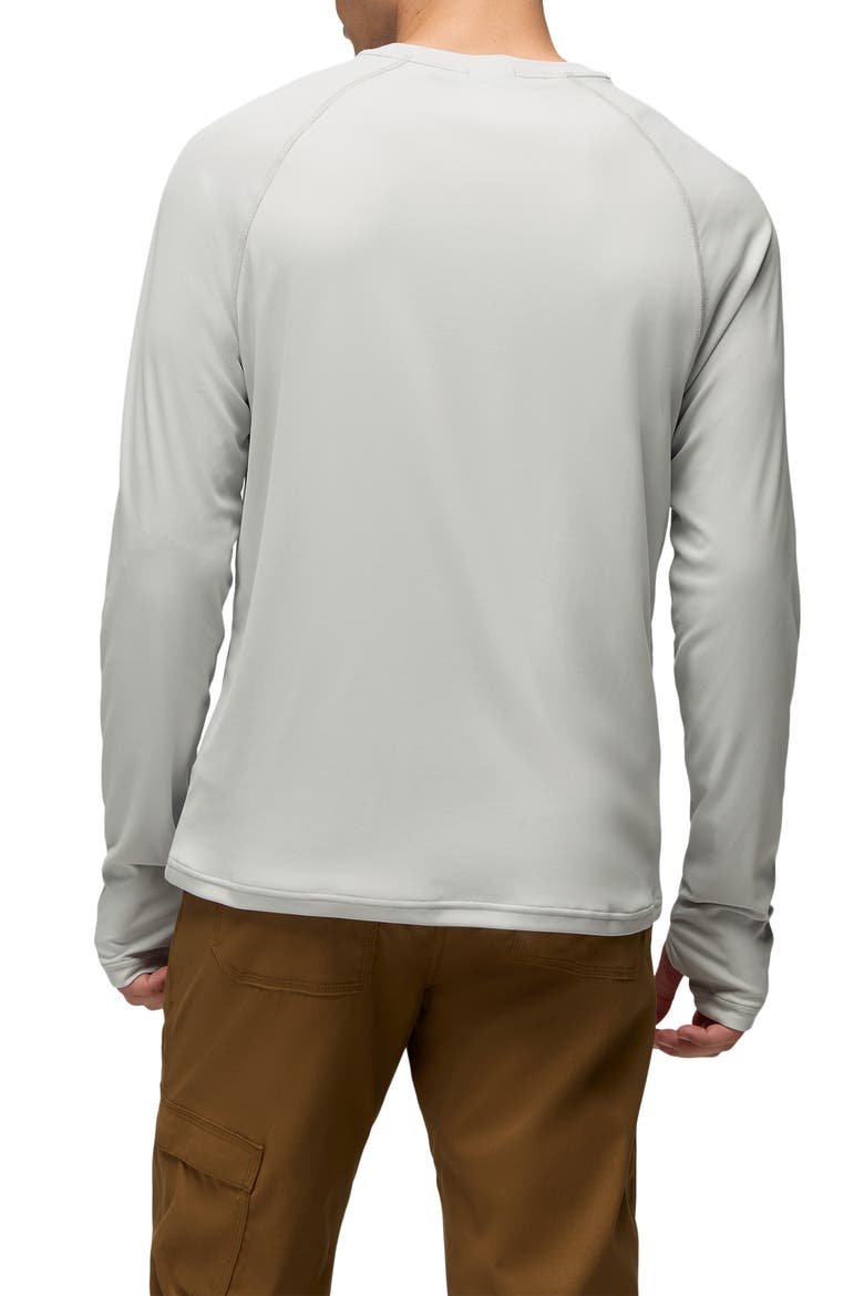 Sol Shade Long Sleeve Performance T-Shirt, Alternate, color, RIVER ROCK
