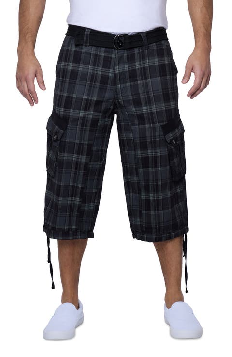 Belted Cargo Shorts
