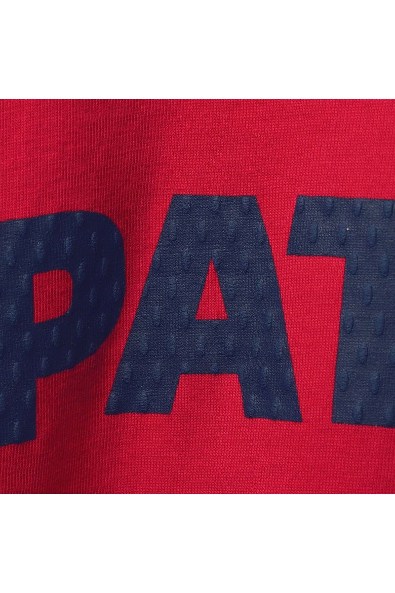 Men's Fanatics Branded Navy/Heathered Gray New England Patriots Big & Tall Color Block T-Shirt, Alternate, color, Navy