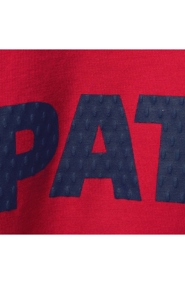 FANATICS Men's Fanatics Branded Navy/Heathered Gray New England Patriots Big & Tall Color Block T-Shirt, Alternate, color, 