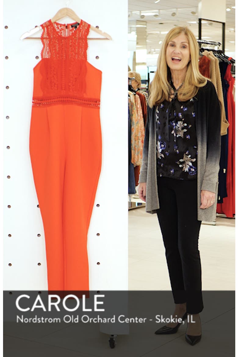 Saskia Lace Trim Jumpsuit video