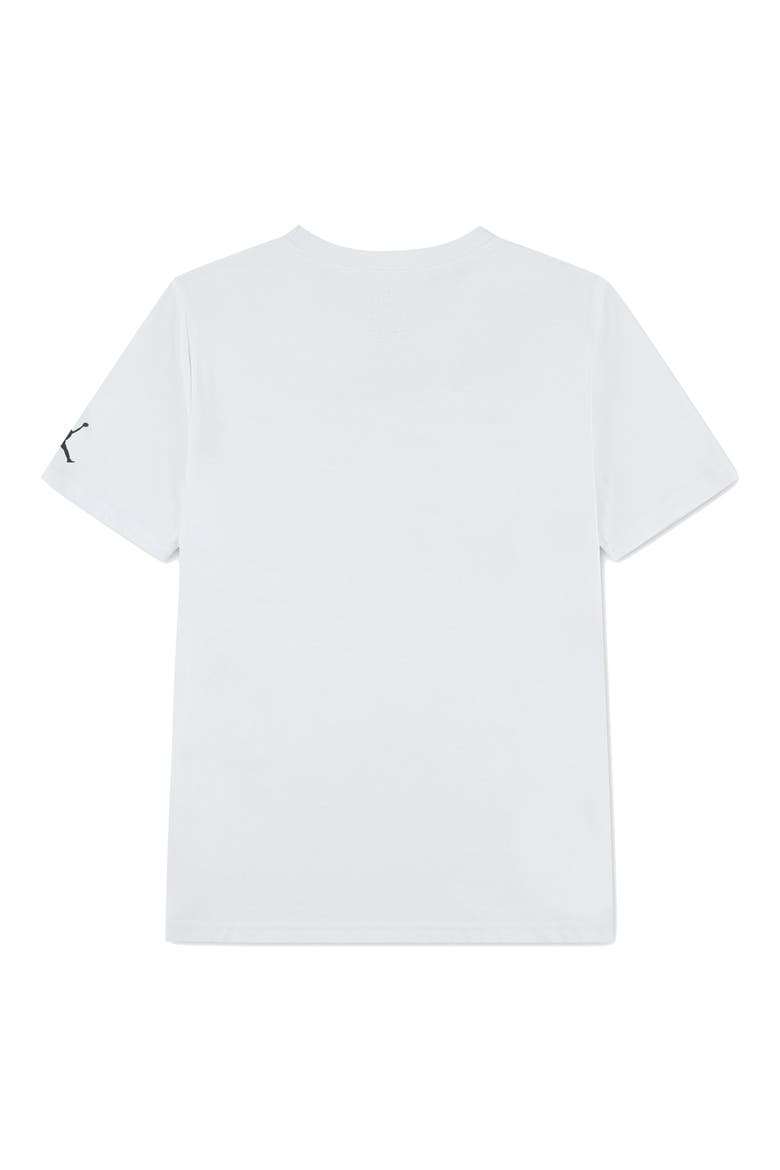 Kids' Jordan Graphic T-Shirt, Alternate, color, WHITE