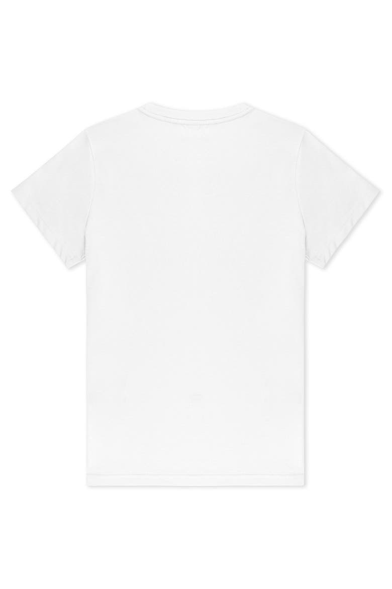 Butterfly Short Sleeve Classic Cotton Tee, Alternate, color, White