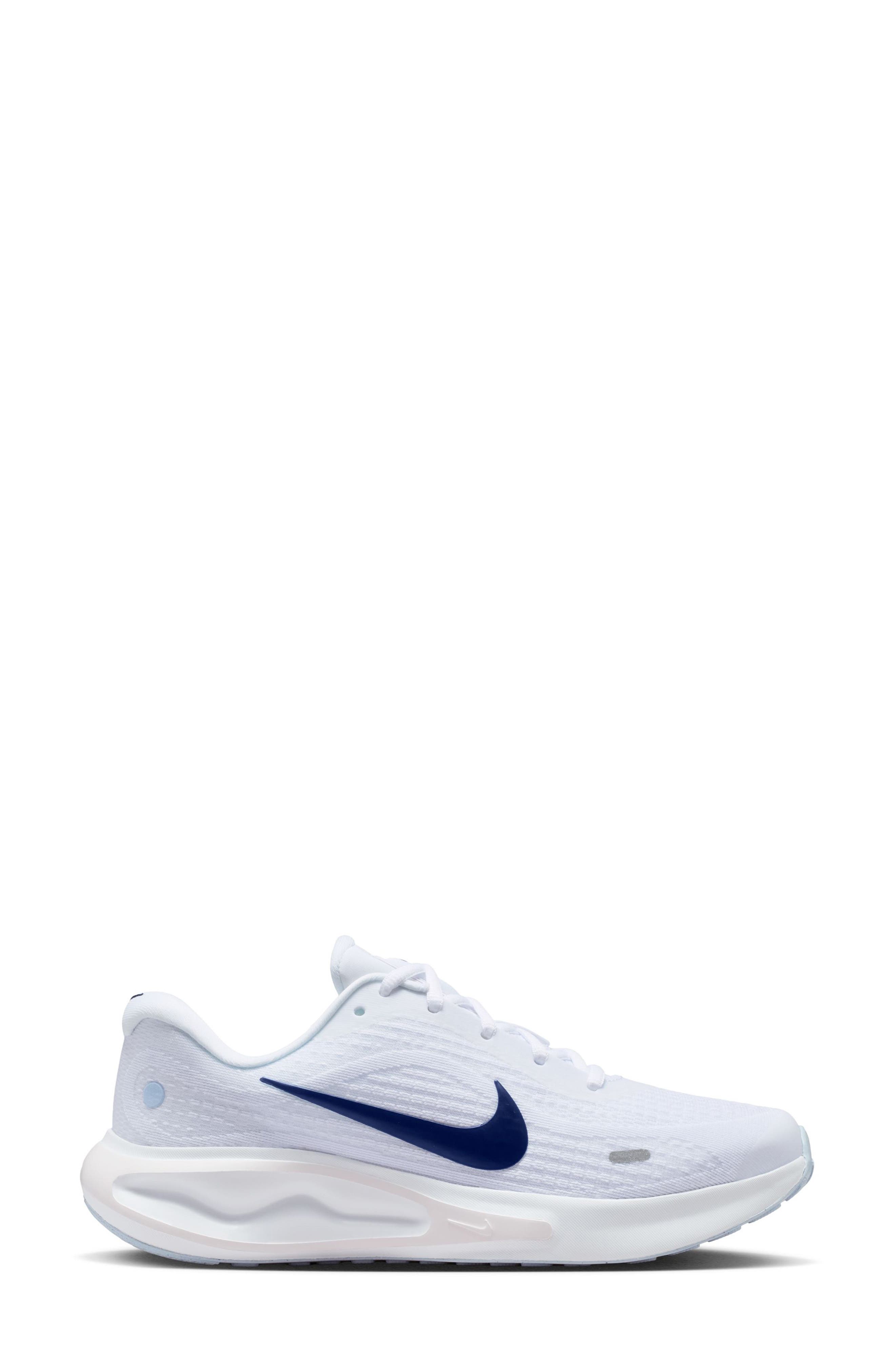 Journey Road Runner Sneaker, Alternate, color, WHITE/ BLACK/ BLUE/ PEARL PINK