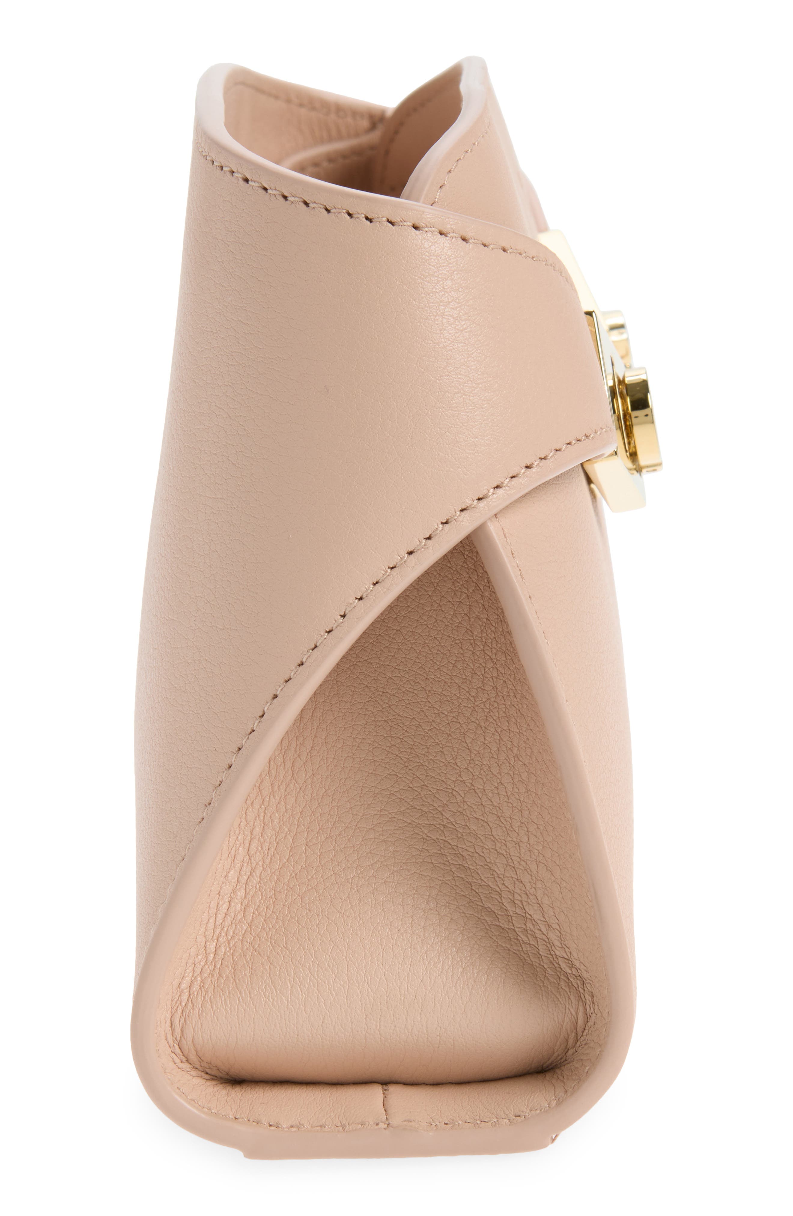 FERRAGAMO Hug East/West Crossbody Bag, Alternate, color, Dusty Pink Dusty Pink