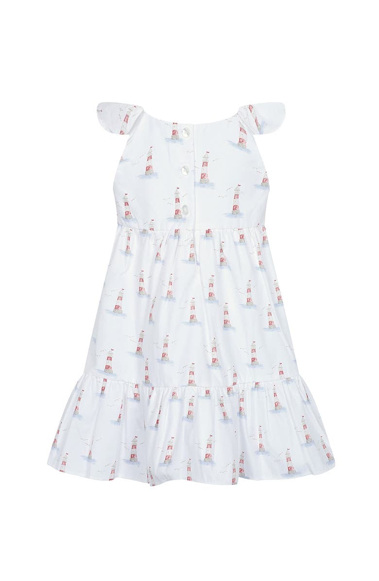 Nellapima Lighthouse Woven Summer Dress - Toddler & Little Kid, Alternate, color, 