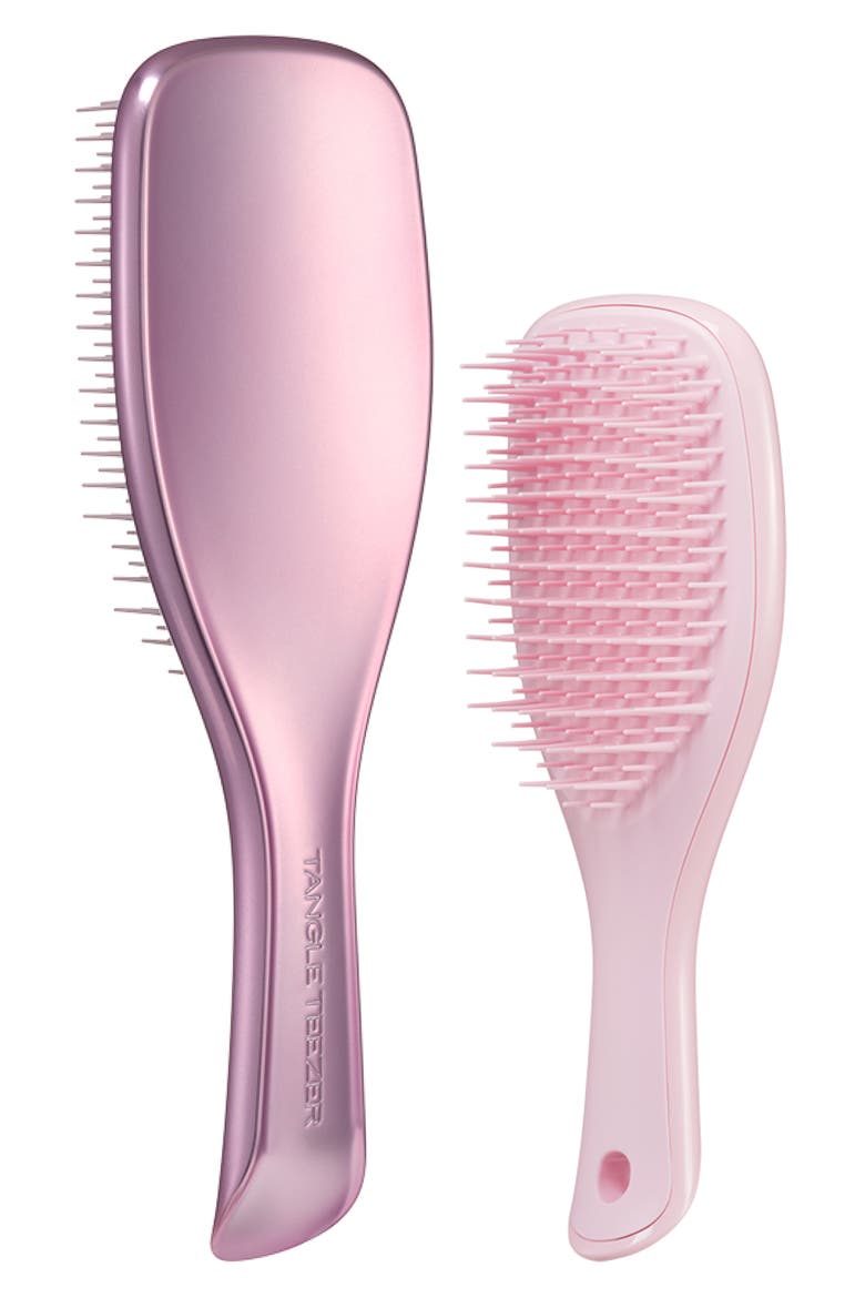 Ultimate Hairbrush Duo $31.48 Value, Main, color, MAUVE COPPER/MILLENNIAL PINK