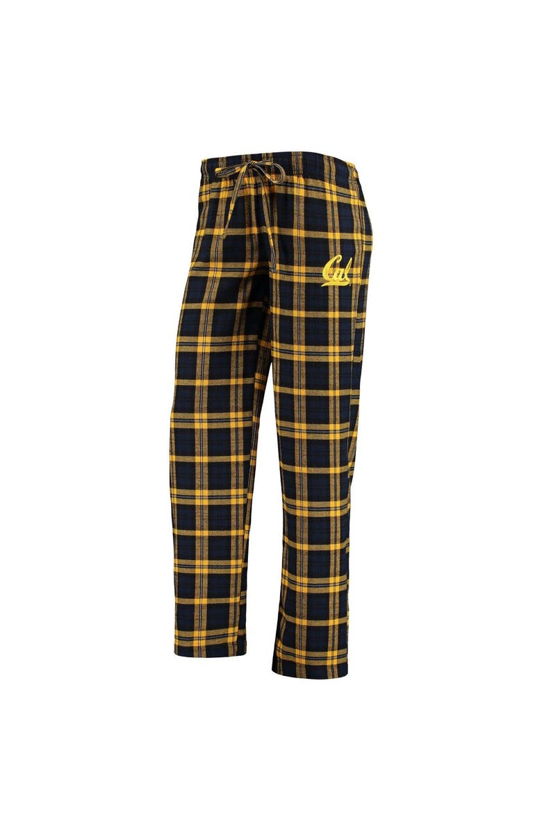 CONCEPTS SPORT Women's Concepts Sport Navy/Gold Cal Bears Lodge T-Shirt & Flannel Pants Sleep Set, Alternate, color, 