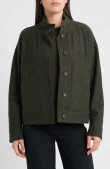 Eileen Fisher Boiled Wool Jacket